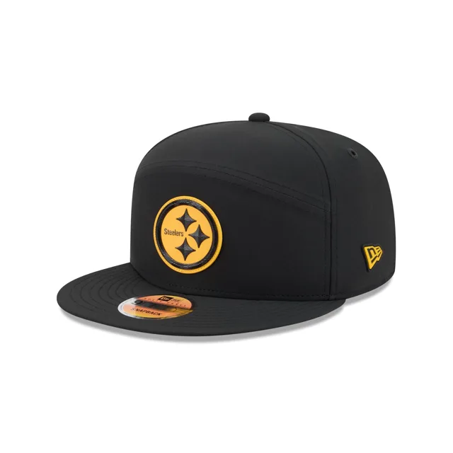 Pittsburgh Steelers 2026 Sideline Split Panel 9FIFTY Casquette Snapback