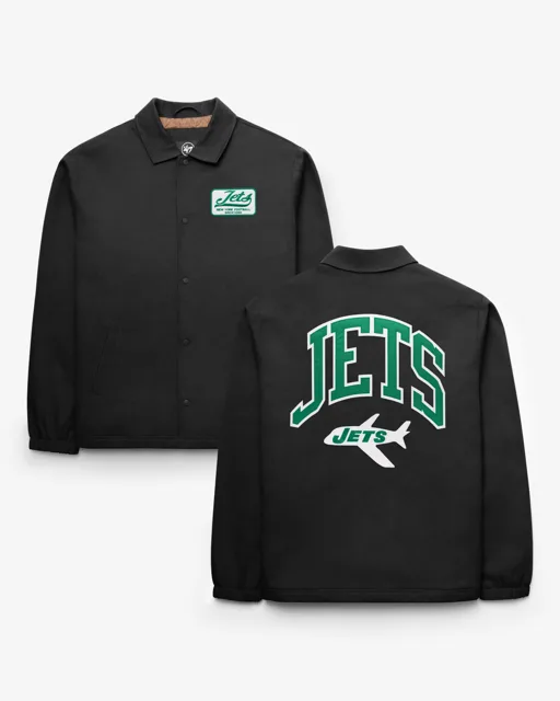 New York Jets VESTE D'ENTRAÎNEUR HISTORIQUE RECHAUPÉ '47