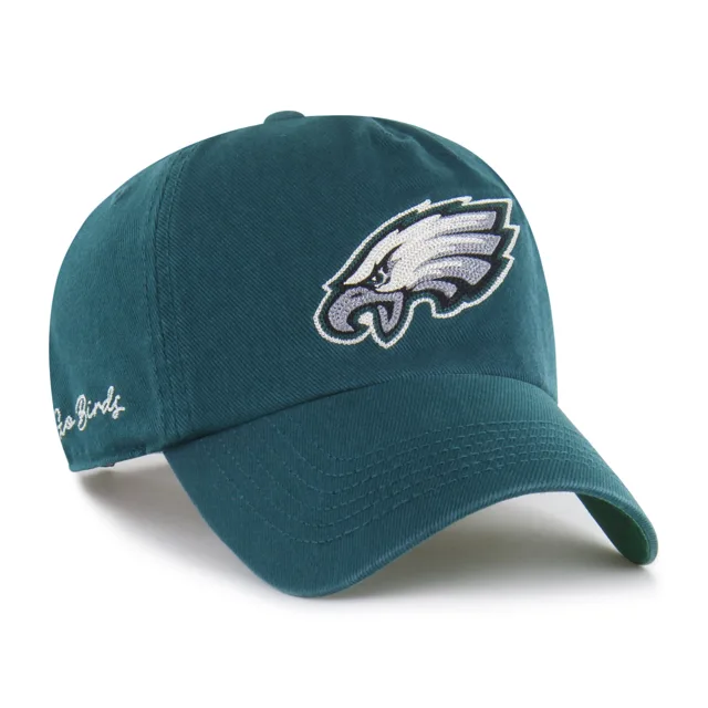 Philadelphia Eagles POINT CÔTÉ DE CHAÎNE '47 NETTOYAGE PINCÉ SUR LE DEVANT