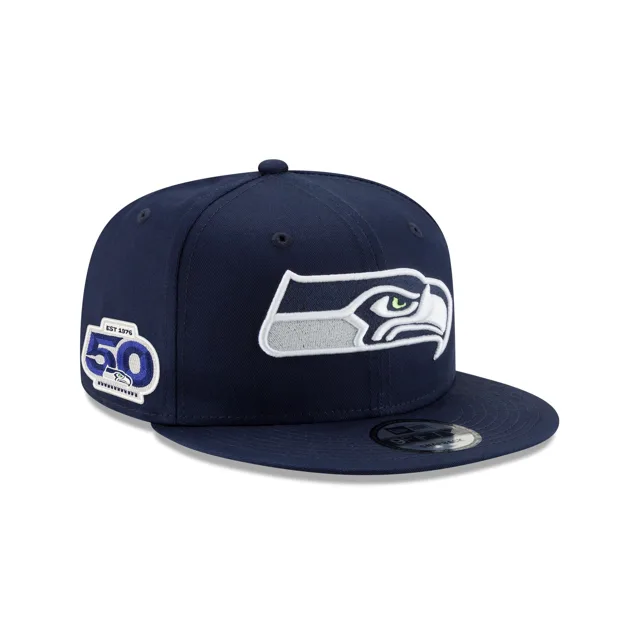 Seattle Seahawks 50e anniversaire 9FIFTY Snapback Chapeau