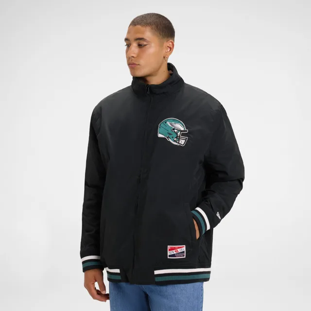 Veste en nylon rétro Philadelphia Eagles