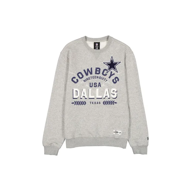 Dallas Cowboys Col rond gris chiné Laurel