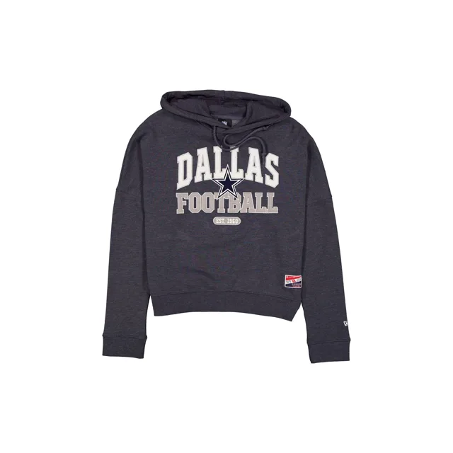 Dallas Cowboys Throwback Sweat à capuche pailleté pour femme
