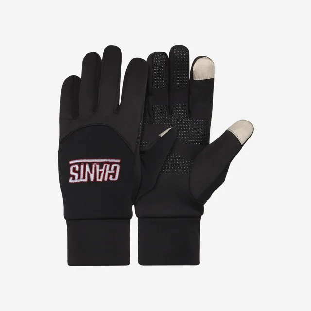 Gants de textos en néoprène avec mot-symbole New York Giants