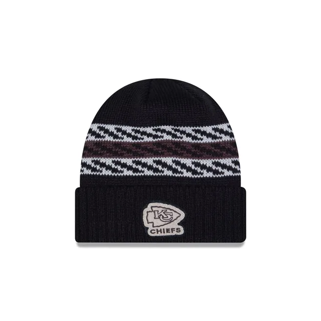 Kansas City Chiefs Bonnet en tricot à revers matelassé