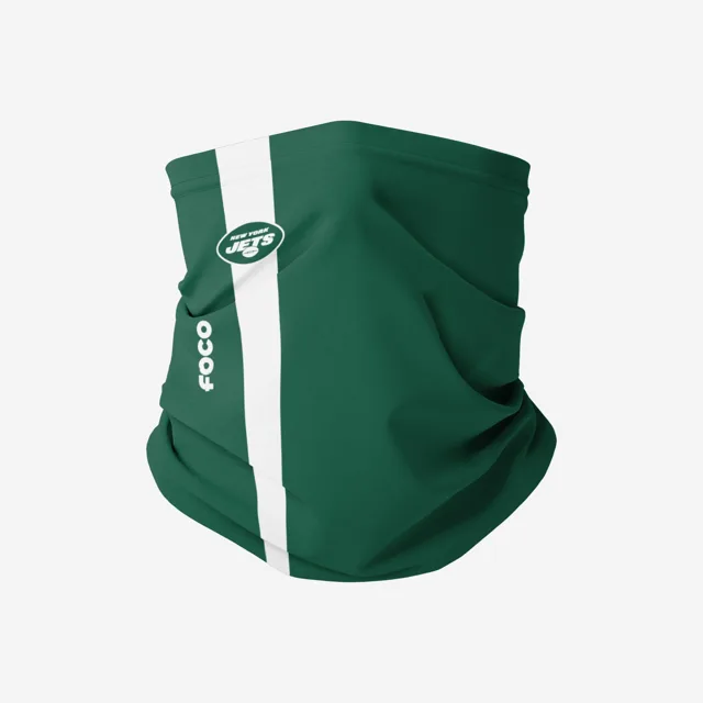 Écharpe de guêtre de ligne de touche New York Jets sur le terrain