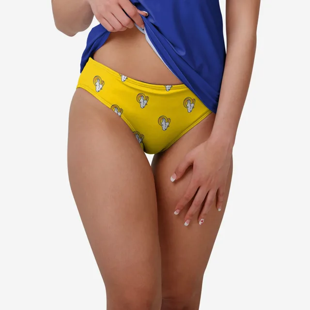Los Angeles Rams Bas de bikini imprimé Summertime Mini pour femme