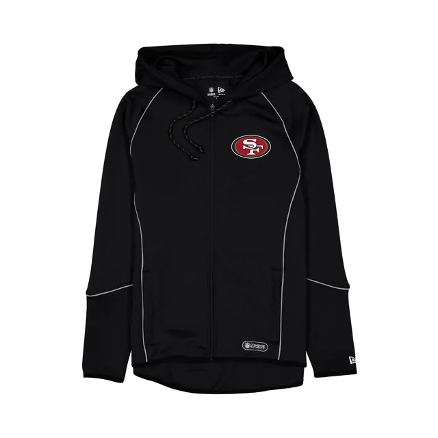 San Francisco 49ers Sweat à capuche combiné entièrement zippé accentué