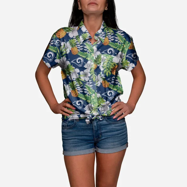 Los Angeles Rams Chemise boutonnée pour femme My Fine-Apple