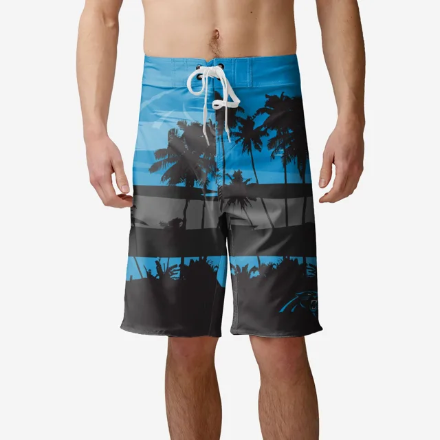 Short de bain Carolina Panthers Sunset