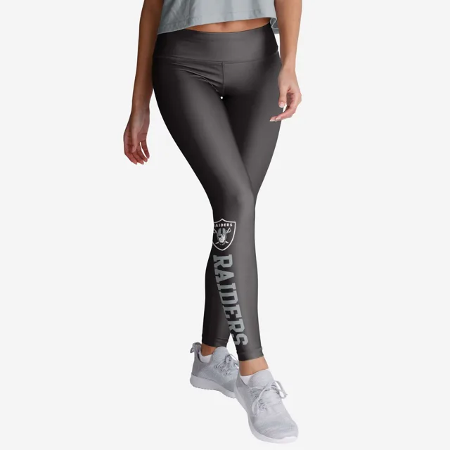 Las Vegas Raiders Legging uni avec mot-symbole pour femme