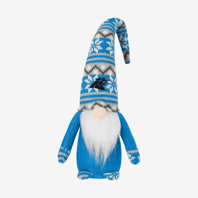 Carolina Panthers Gnome en peluche à chapeau courbé