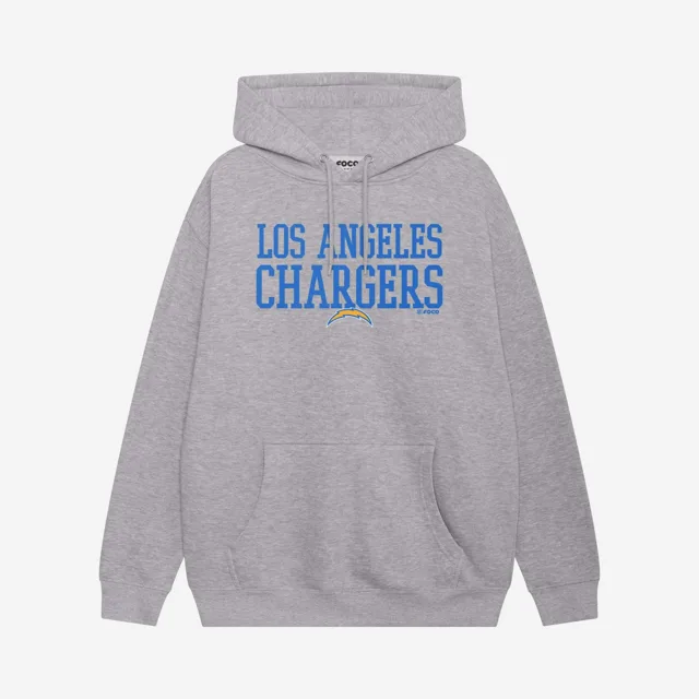 Los Angeles Chargers Sweat à capuche avec mot en gras