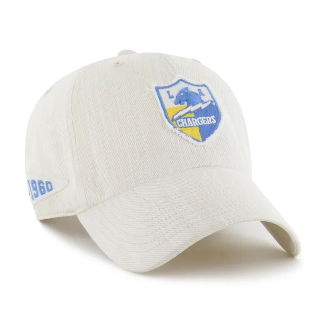 Los Angeles Chargers HISTORIQUE SLUB TWILL '47 NETTOYAGE