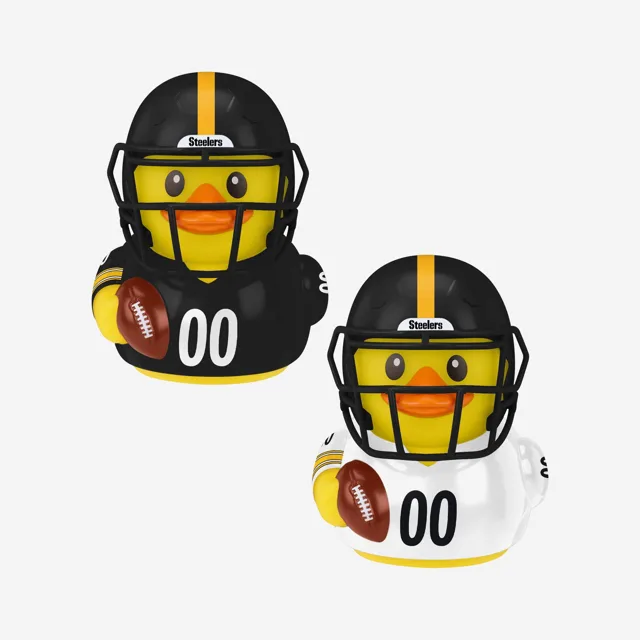 Pittsburgh Steelers Lot de 2 canards en vinyle