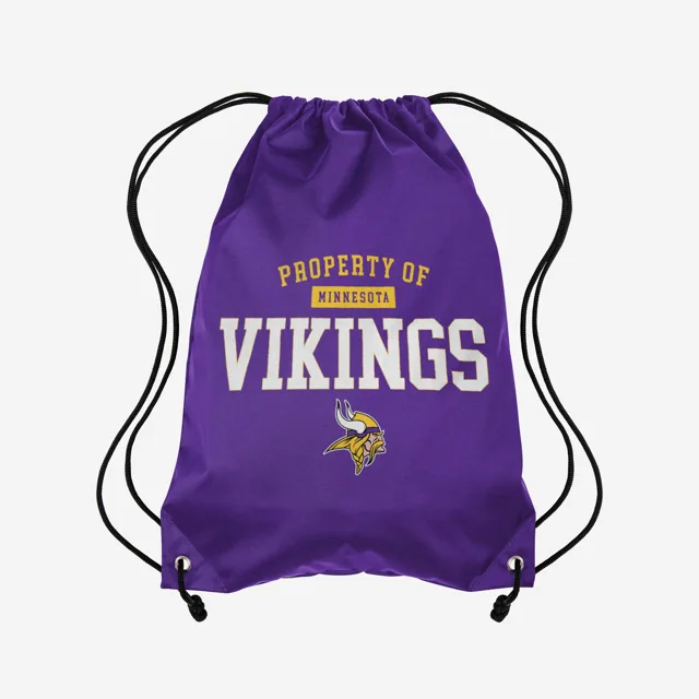 Propriété Minnesota Vikings du sac à dos à cordon