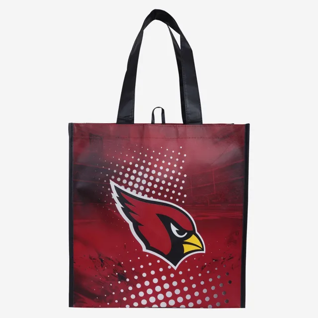Arizona Cardinals Lot de 4 sacs à provisions réutilisables