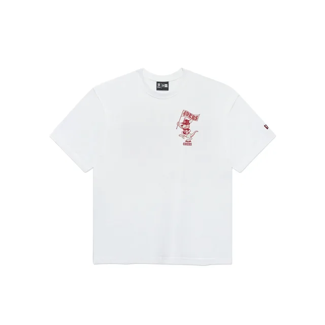 San Francisco 49ers 2026 Melbourne Game T-shirt blanc