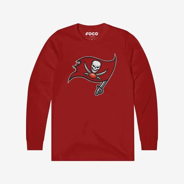 Tampa Bay Buccaneers T-shirt à manches longues avec logo principal