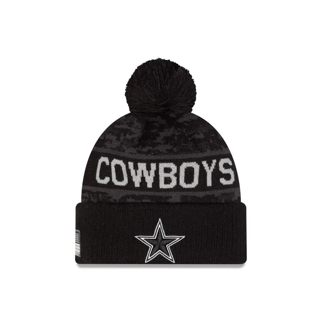 Dallas Cowboys 2026 Salut au service Pom Knit Hat