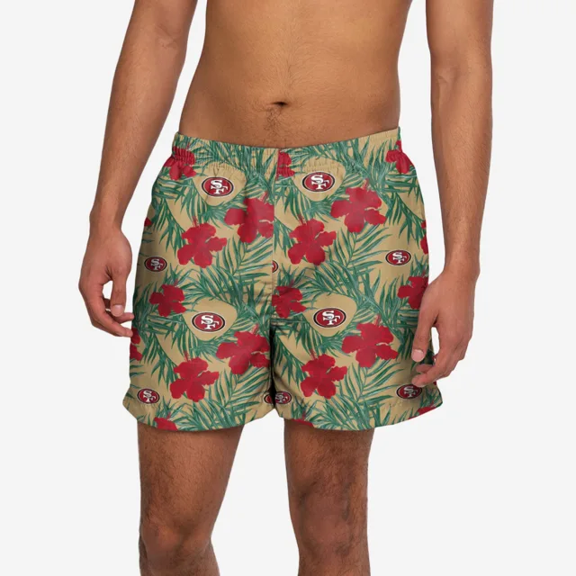 San Francisco 49ers Boardshort fleuri