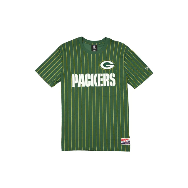 Green Bay Packers T-shirt rétro à fines rayures