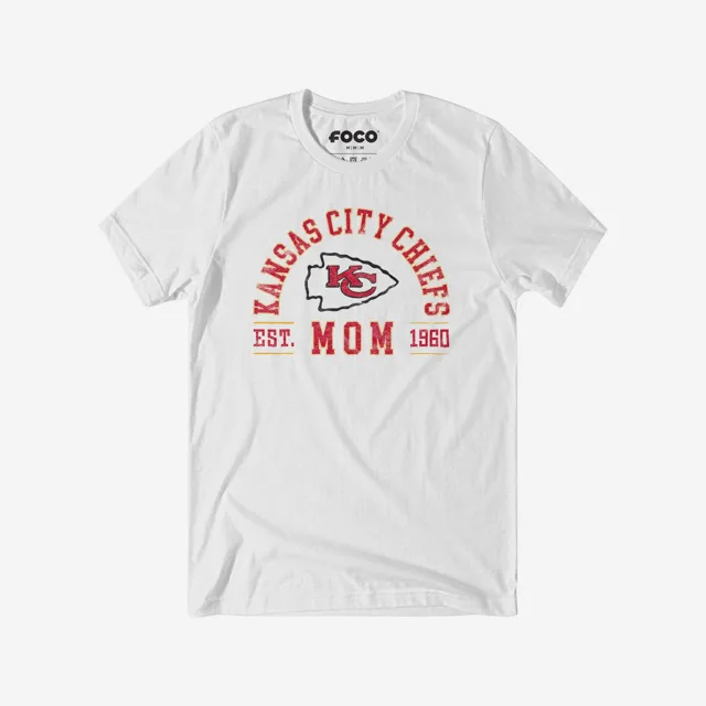 Kansas City Chiefs T-shirt arqué maman