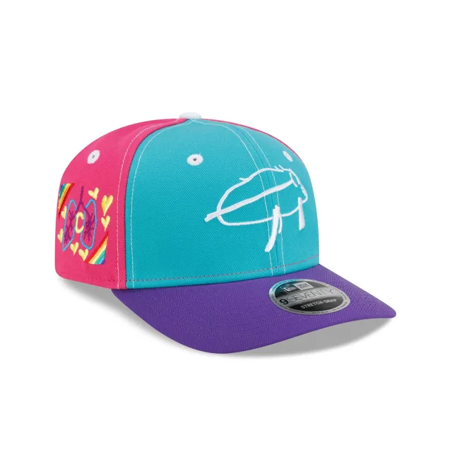 Buffalo Bills Billustration par Charlotte 9SEVENTY Chapeau extensible à bouton-pression