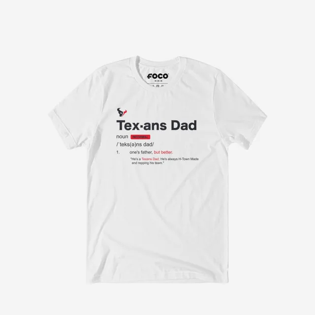 Houston Texans T-shirt définition papa