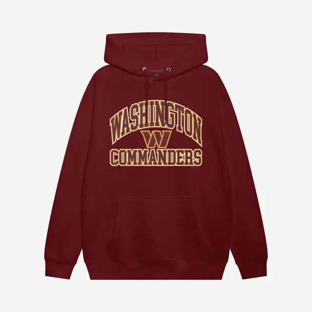 Washington Commanders Sweat à capuche avec mot-symbole arqué