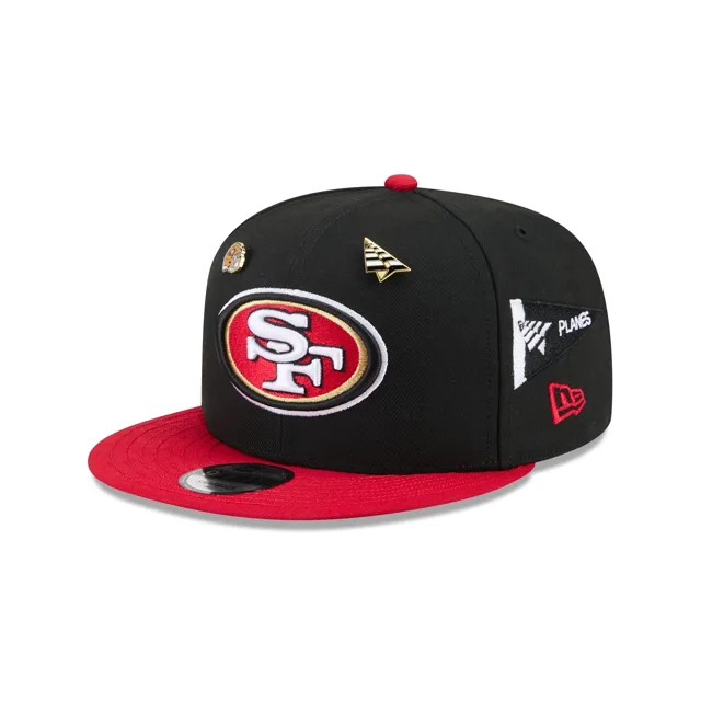 Paper Planes x San Francisco 49ers Casquette Snapback 9FIFTY noire