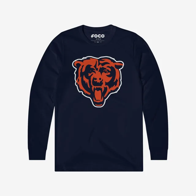 Chicago Bears T-shirt à manches longues avec logo principal
