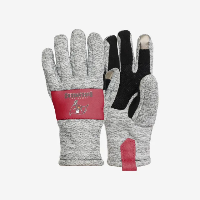 Gants isolés Tampa Bay Buccaneers gris chiné