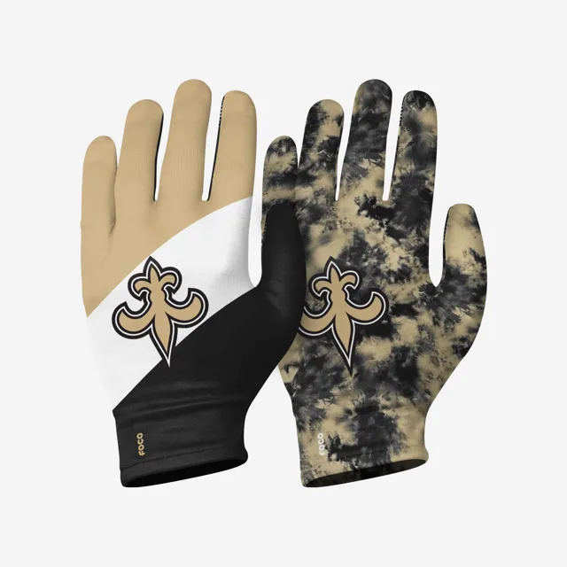 New Orleans Saints Lot de 2 gants extensibles réutilisables