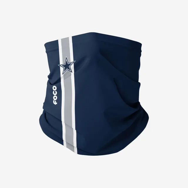 Écharpe de guêtre de ligne de touche Dallas Cowboys sur le terrain