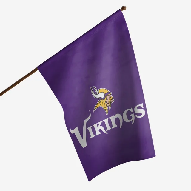 Minnesota Vikings Drapeau vertical solide