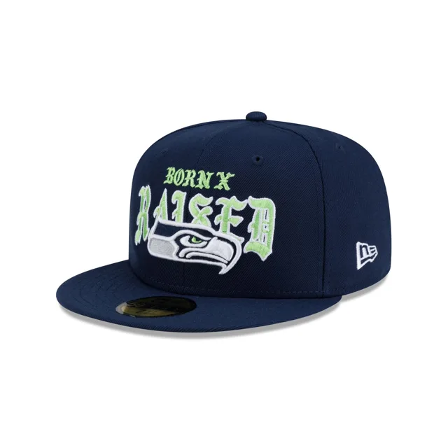 Né x Élevé x Seattle Seahawks 59FIFTY Chapeau ajusté