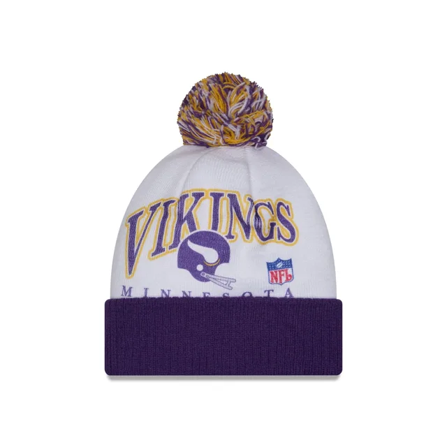 Bonnet tricoté à pompons Minnesota Vikings Spirit