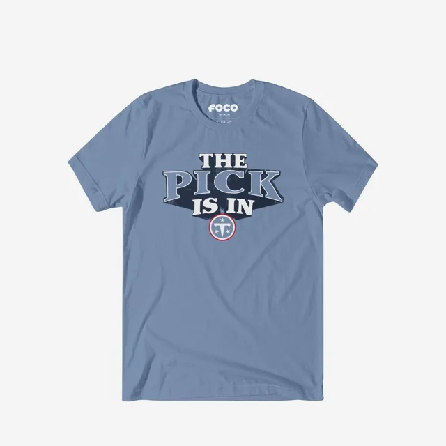 Le choix Tennessee Titans est en t-shirt