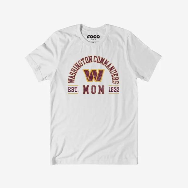 Washington Commanders T-shirt arqué maman