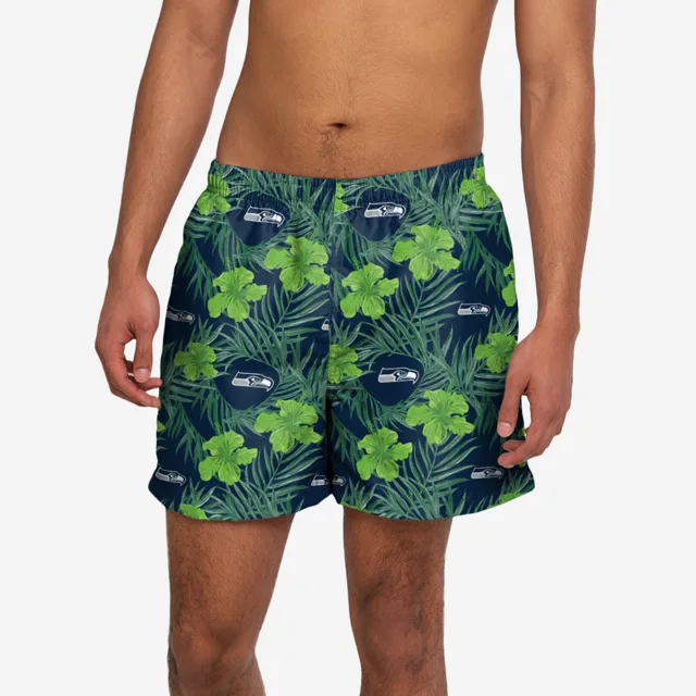 Seattle Seahawks Boardshort fleuri