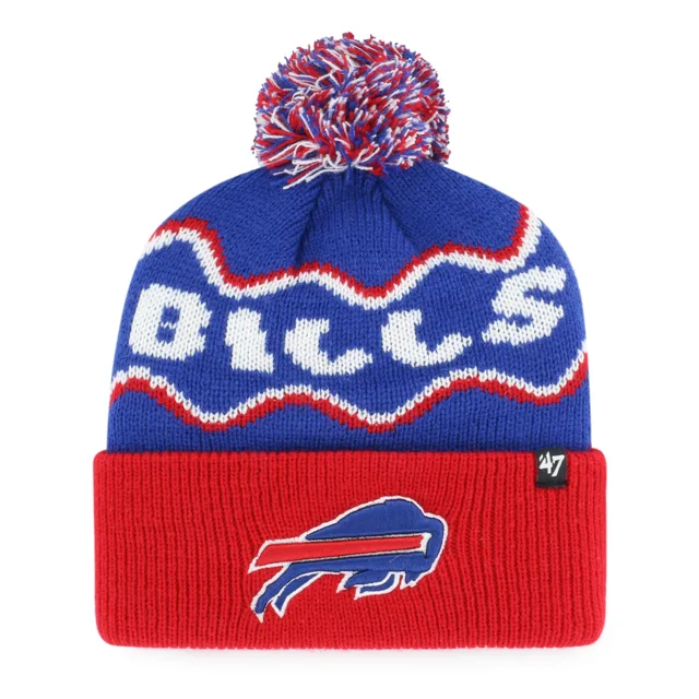 Buffalo Bills SQUIGGLE SCRIPT '47 MANCHETTE ENFANT TRICOT