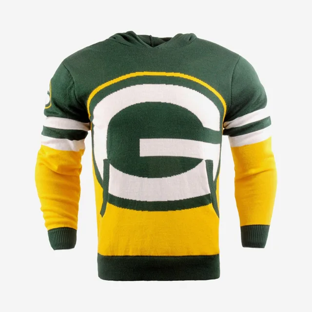 Green Bay Packers Pull à capuche avec grand logo