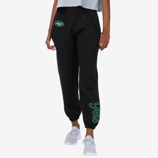 New York Jets Pantalon de survêtement couleur équipe avec mot-symbole pour femmes