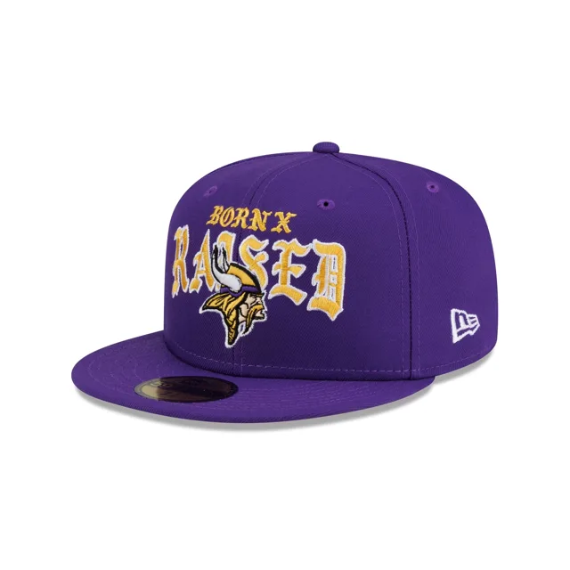 Né x Élevé x Minnesota Vikings 59FIFTY Chapeau ajusté