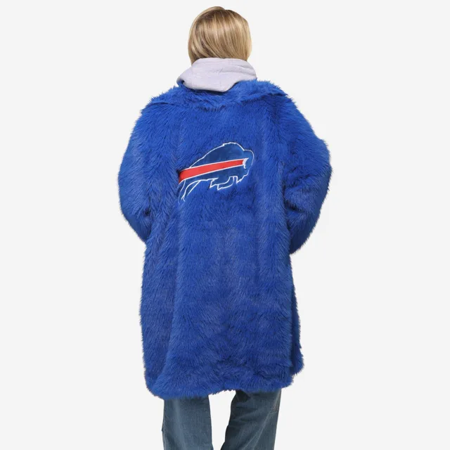 Buffalo Bills Veste longue en fausse fourrure