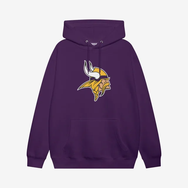 Sweat à capuche avec logo principal Minnesota Vikings