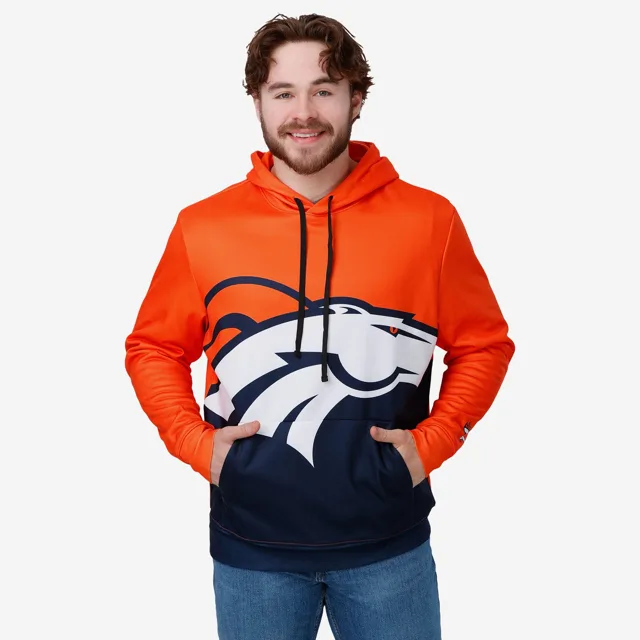 Sweat à capuche Denver Broncos avec logo en gras