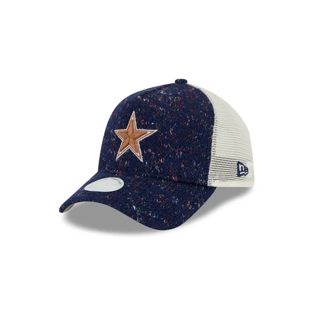 Dallas Cowboys Casquette de camionneur en tricot 9FORTY A-Frame pour femmes