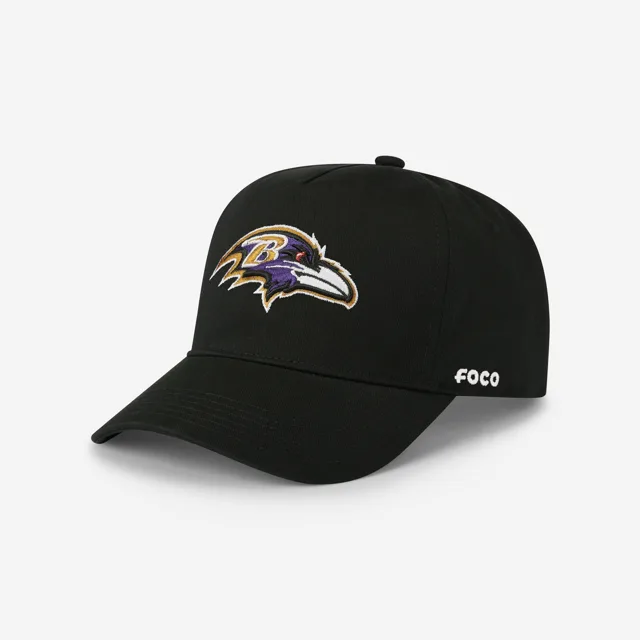 Casquette RF avec logo principal Baltimore Ravens